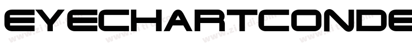 EyechartCondensed字体转换