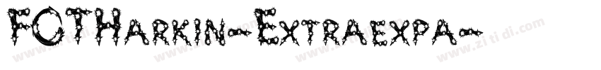 FOTHarkin-Extraexpa字体转换