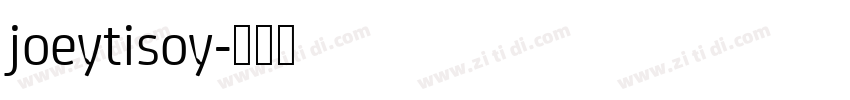 joeytisoy字体转换