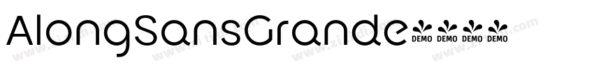 AlongSansGrande字体转换