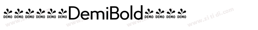 方正华思楷宋DemiBold字体转换