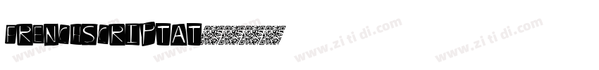 FrenchScriptAT字体转换