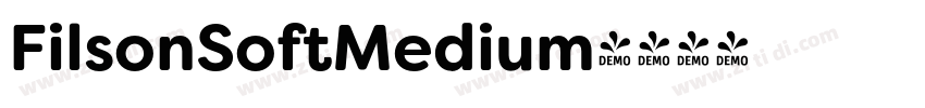 FilsonSoftMedium字体转换