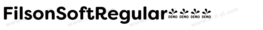 FilsonSoftRegular字体转换