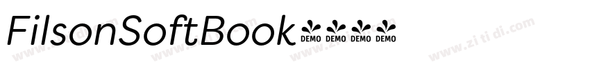 FilsonSoftBook字体转换