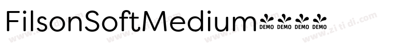 FilsonSoftMedium字体转换
