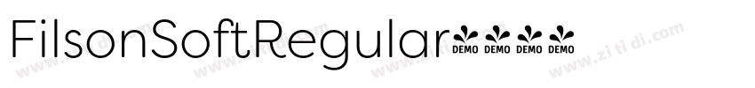 FilsonSoftRegular字体转换