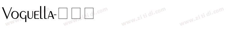 Voguella字体转换