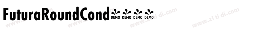 FuturaRoundCond字体转换