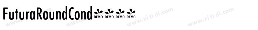 FuturaRoundCond字体转换