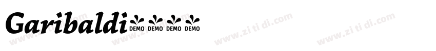 Garibaldi字体转换 Garibaldi字体转换