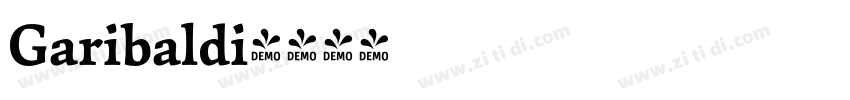 Garibaldi字体转换 Garibaldi字体转换