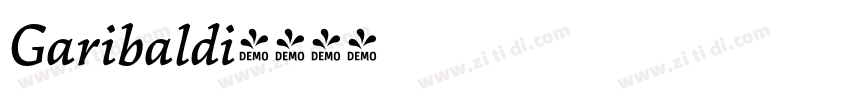 Garibaldi字体转换 Garibaldi字体转换