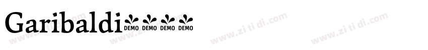 Garibaldi字体转换 Garibaldi字体转换