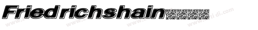 Friedrichshain字体转换