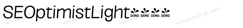 SEOptimistLight字体转换 SEOptimistLight字体转换
