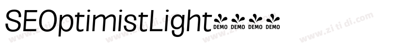 SEOptimistLight字体转换 SEOptimistLight字体转换
