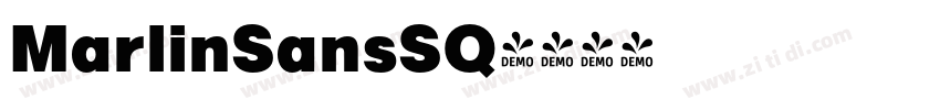 MarlinSansSQ字体转换