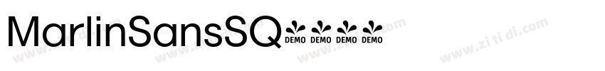 MarlinSansSQ字体转换
