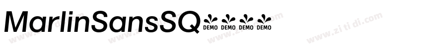 MarlinSansSQ字体转换
