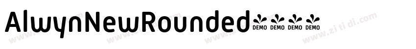 AlwynNewRounded字体转换