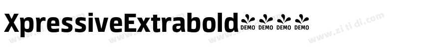 XpressiveExtrabold字体转换 XpressiveExtrabold字体转换