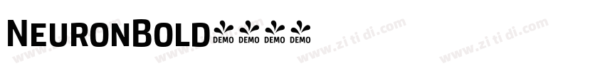 NeuronBold字体转换