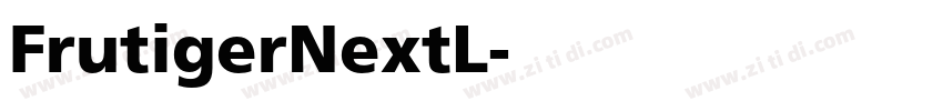 FrutigerNextL字体转换