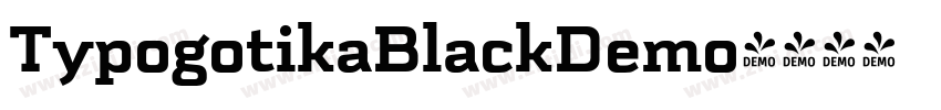 TypogotikaBlackDemo字体转换