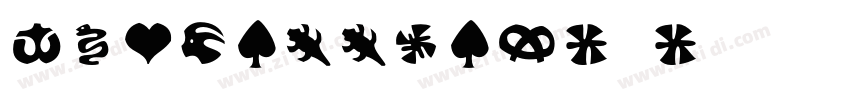 KarloffPositiv字体转换