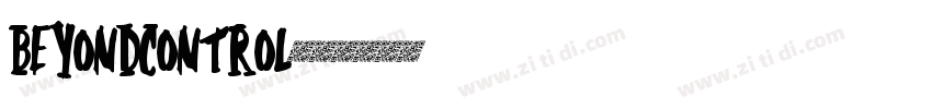 BeyondControl字体字体转换