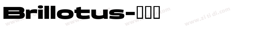 Brillotus字体转换