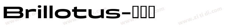 Brillotus字体转换