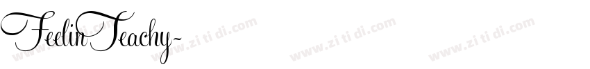 FeelinTeachy字体转换