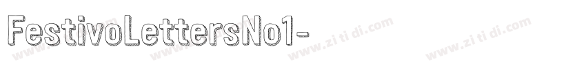 FestivoLettersNo1字体转换