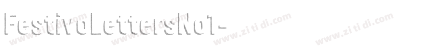 FestivoLettersNo1字体转换