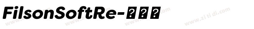 FilsonSoftRe字体转换