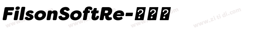 FilsonSoftRe字体转换
