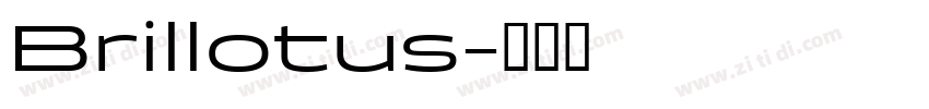 Brillotus字体转换