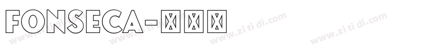 Fonseca字体转换