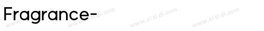 Fragrance字体转换