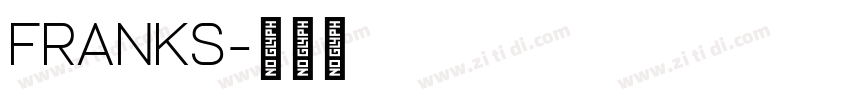 FRANKS字体转换