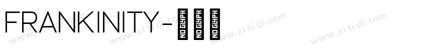 frankinity字体转换