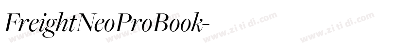 FreightNeoProBook字体转换 FreightNeoProBook字体转换