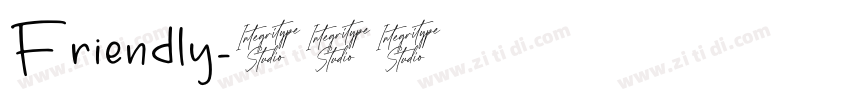 Friendly字体转换