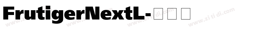 FrutigerNextL字体转换