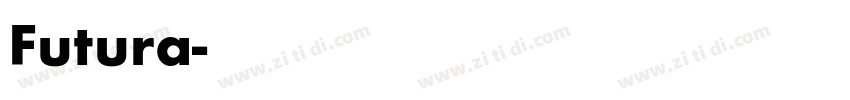 Futura字体转换