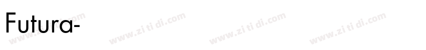 Futura字体转换