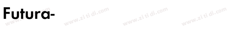Futura字体转换