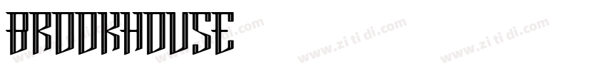 Brookhouse字体转换